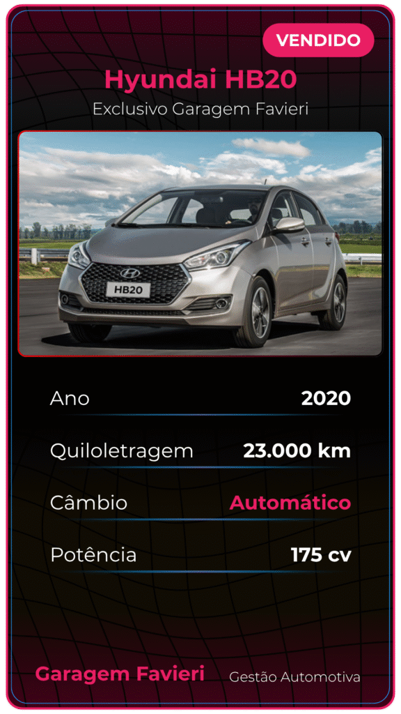 Car Card Trump Hiundai HB20